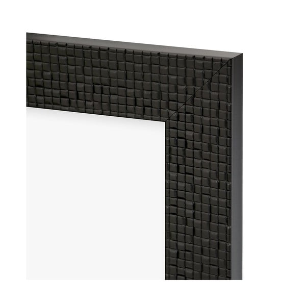 Matt fekete műanyag fali képkeret 48x58 cm  -image-2