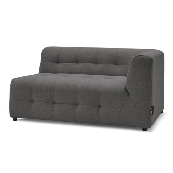 Sötétszürke kanapé modul (jobb oldali) Kleber - Bobochic Paris-image-3