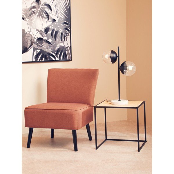 Rattan tárolóasztal 44x44 cm Depok – Premier Housewares-image-2