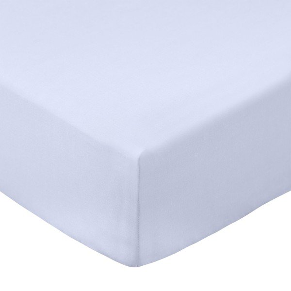 Levendula színű gumis pamut-perkál lepedő 150x200 cm Cotton Percale – Bianca