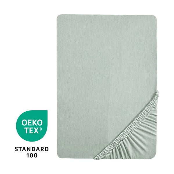 Gumis bio pamut gyerek lepedő babaágyhoz 140x70 cm Lil Planet – Roba-image-3