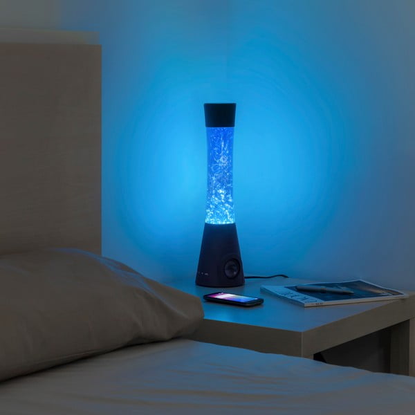 Flow Glitter Lamp asztali lámpa és hangszóró - InnovaGoods