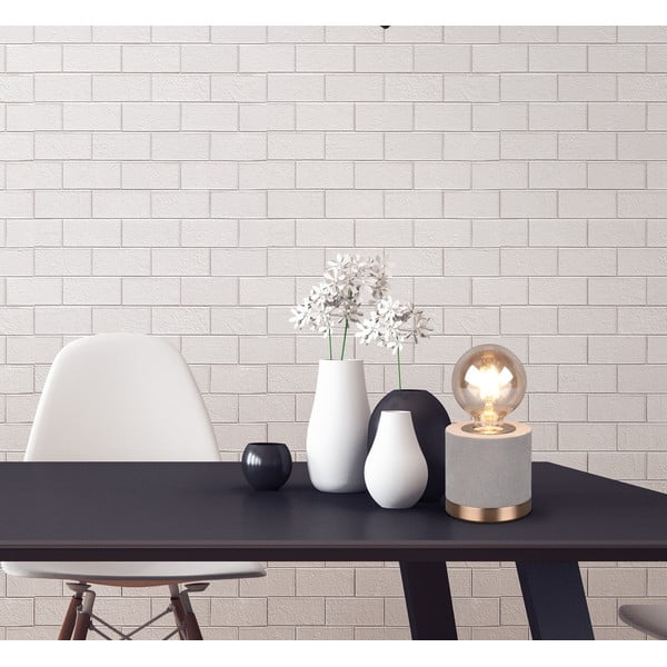 Szürke bársony asztali lámpa (magasság 11 cm) Judy – Trio-image-1