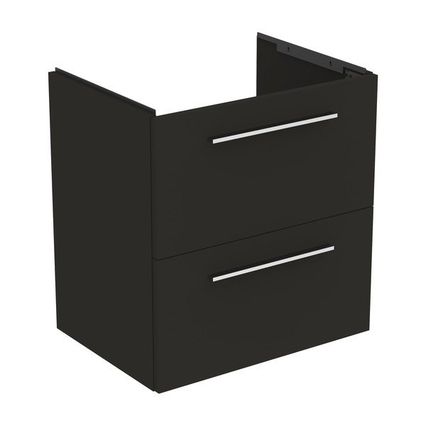 Antracitszürke fali mosdó alatti szekrény 60x63 cm i.Life A – Ideal Standard-image-2