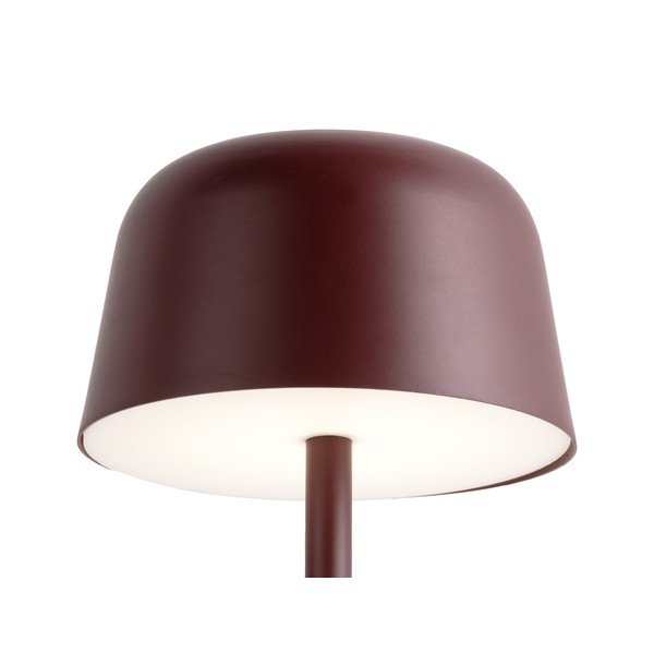 Borvörös LED asztali lámpa (magasság 28 cm)  Brio  – Leitmotiv-image-2