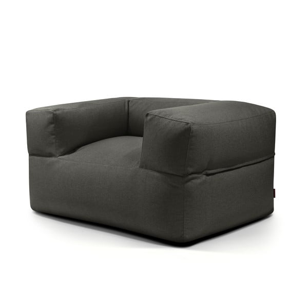 Sötétszürke babzsákfotel MooG – SLOWDOWN