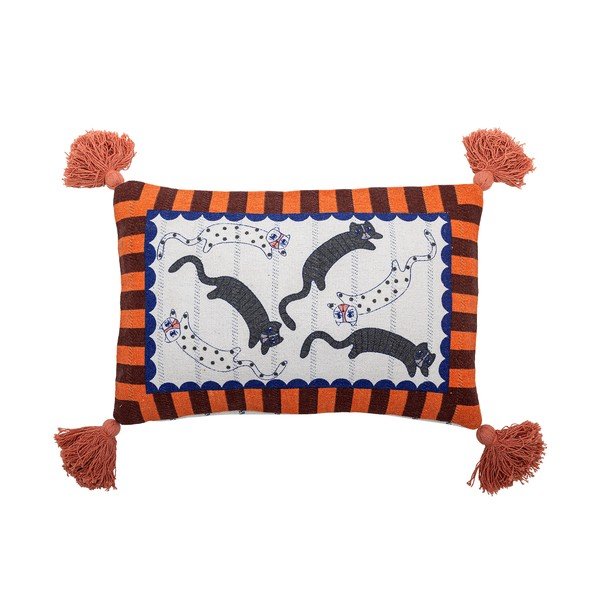 Pamutkeverék díszpárna 35x60 cm Missy – Bloomingville