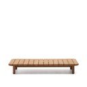 Teakfa kerti dohányzóasztal 70x140 cm Turqueta – Kave Home