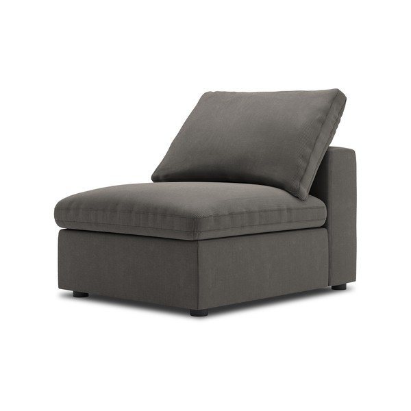 Galaxy sötétbarna középső rész moduláris kordbársony kanapéhoz - Windsor & Co Sofas-image-2