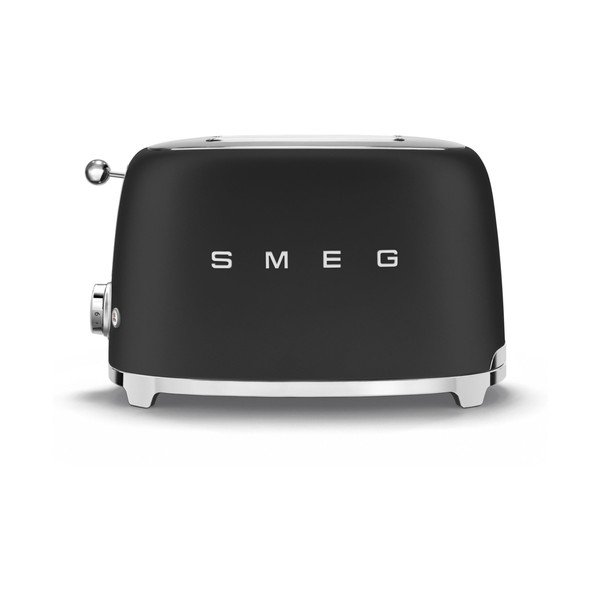 Matt fekete kenyérpirító Retro Style – SMEG