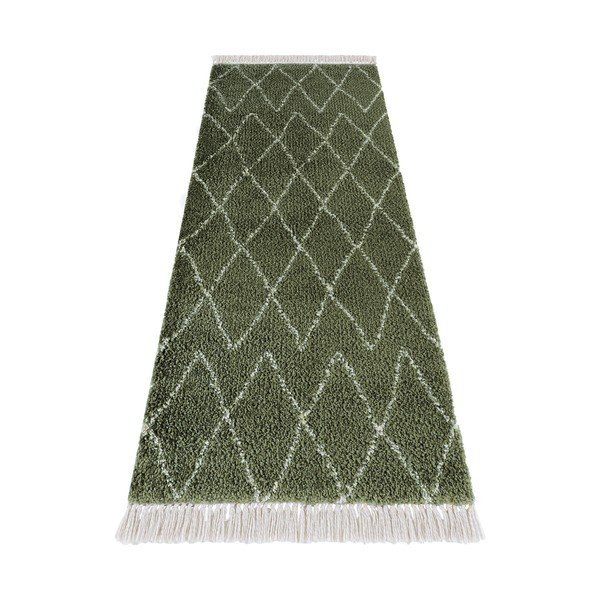Jade zöld futószőnyeg, 80 x 200 cm - Mint Rugs-image-3