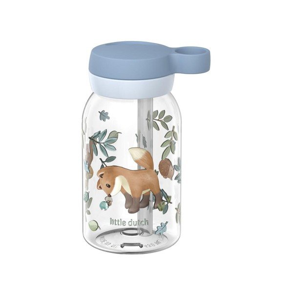 Világoskék műanyag gyerek ivópalack 450 ml Forest Friends – Mepal