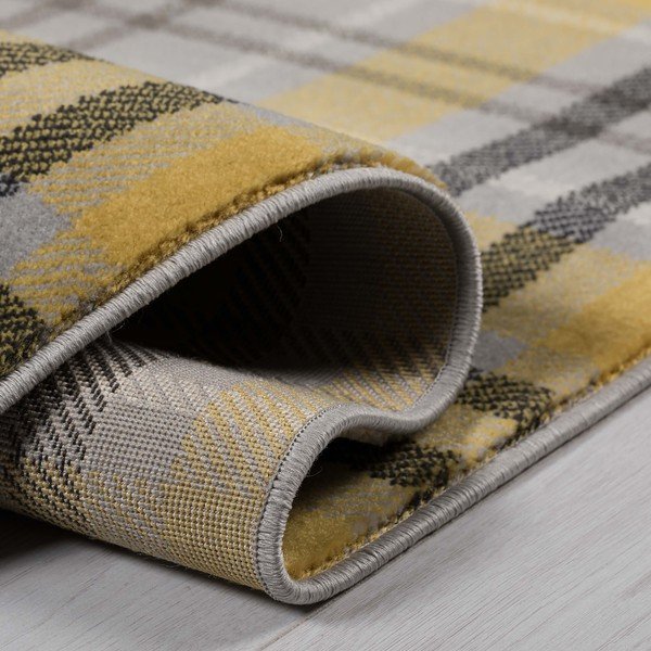 Highland sárga-szürke szőnyeg, 200 x 290 cm - Flair Rugs-image-3