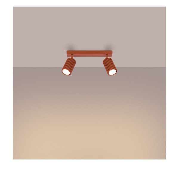Téglavörös spotlámpa 6,5x30 cm Gleam – Sollux-image-3