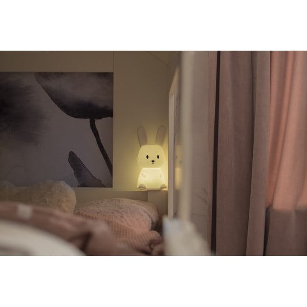 Fehér LED gyerek éjjeli lámpa Bunny - Star Trading-image-4