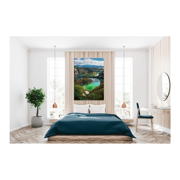 Glas Views Meanders kép, 70 x 100 cm - Styler-image-1