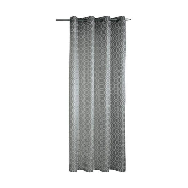 Szürke függöny 135x245 cm Dekor – Sehlbach