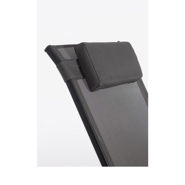 Antracitszürke fém kerti fotel Ercolano – Bizzotto-image-1