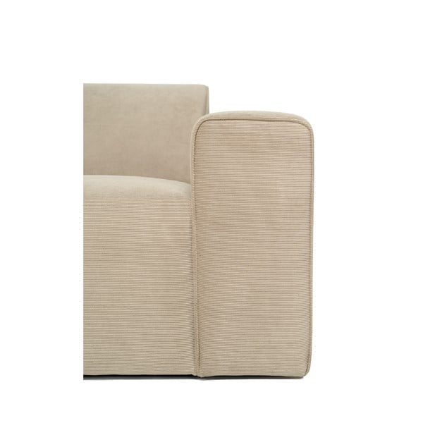 Sting bézs kordbársony kanapé modul, jobb oldali - Scandic-image-4