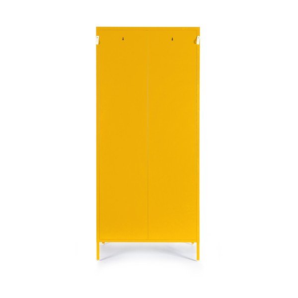 Sárga fém zárható szekrény 80x185x50 cm Cambridge – Yes Everyday-image-4