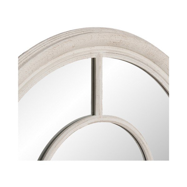 Fali tükör tömörfa kerettel ø 79 cm Paula – Ixia-image-3