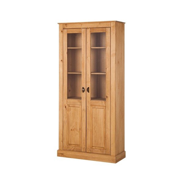 Tommy natúr kétajtós vitrin fenyőfából - Støraa-image-3