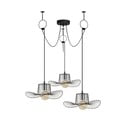 Fekete függőlámpa fém búrával ø 78 cm Tel – Opviq lights