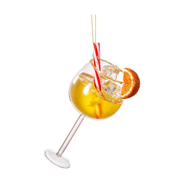 Üveg karácsonyfadísz Aperol Spritz – Sass & Belle