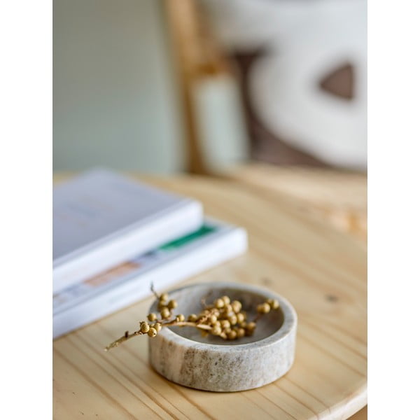 Márvány dekoratív tál ø 12,5 cm Ivette – Bloomingville-image-1