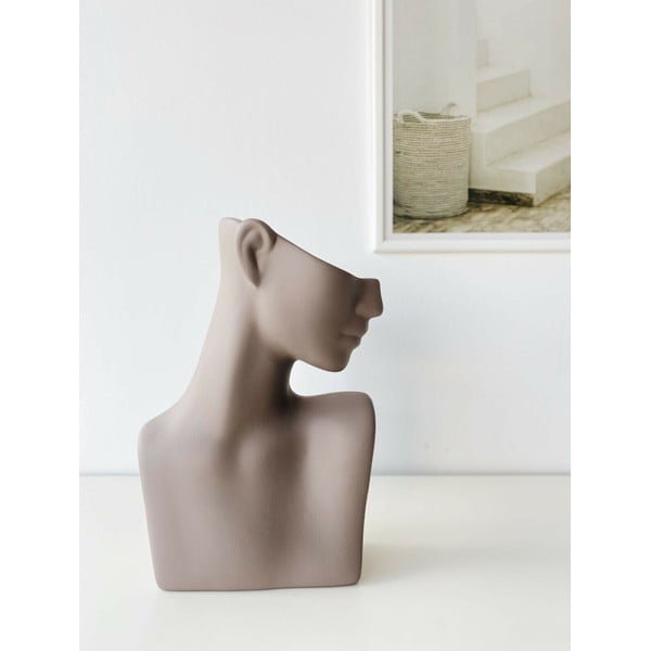 Arcturus barnásszürke kerámia szobor - Rulina-image-1