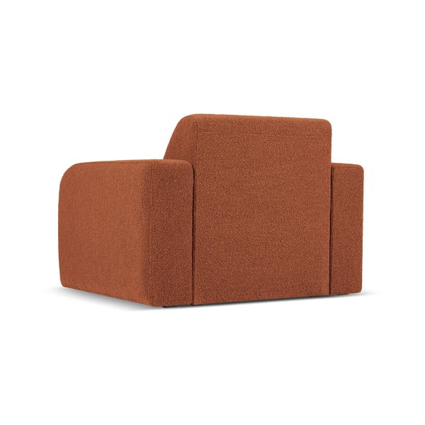 Barna buklé fotel Molino – Micadoni Home-image-2