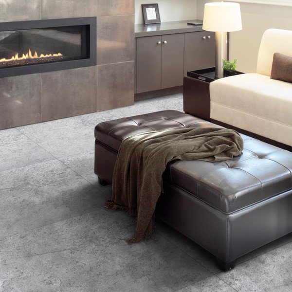 Floor Sticker Stone Slab padlómatrica, 30 x 30 cm - Ambiance-image-3
