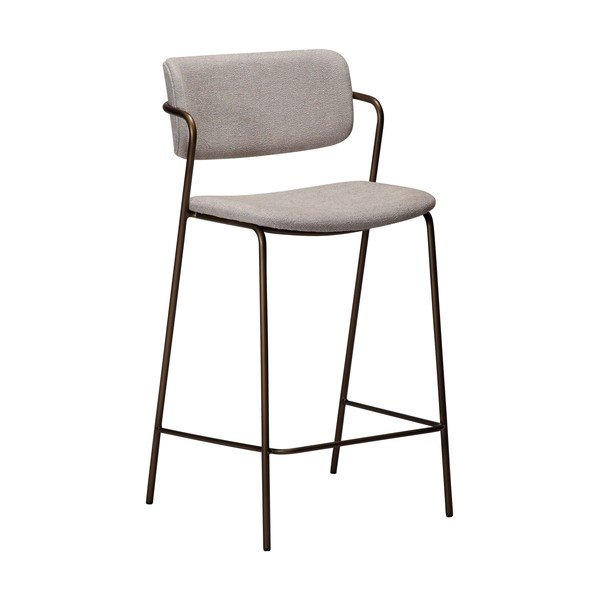 Szürke bárszék (ülésmagasság 67,5 cm) Zed – DAN-FORM Denmark