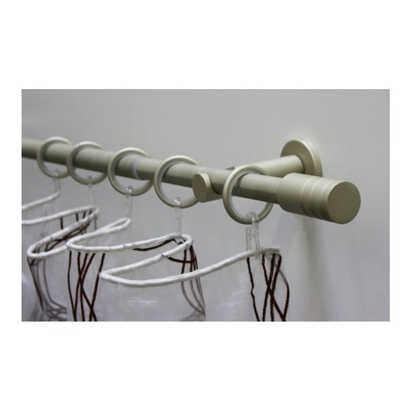 Függönykarika szett akasztókkal és betéttel 10 db-os Elba - SP TREND-image-1