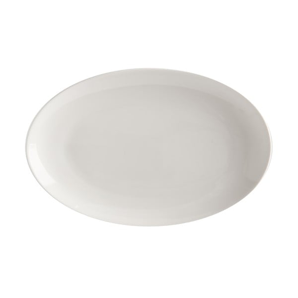 Basic fehér porcelán tányér, 25 x 16 cm - Maxwell & Williams