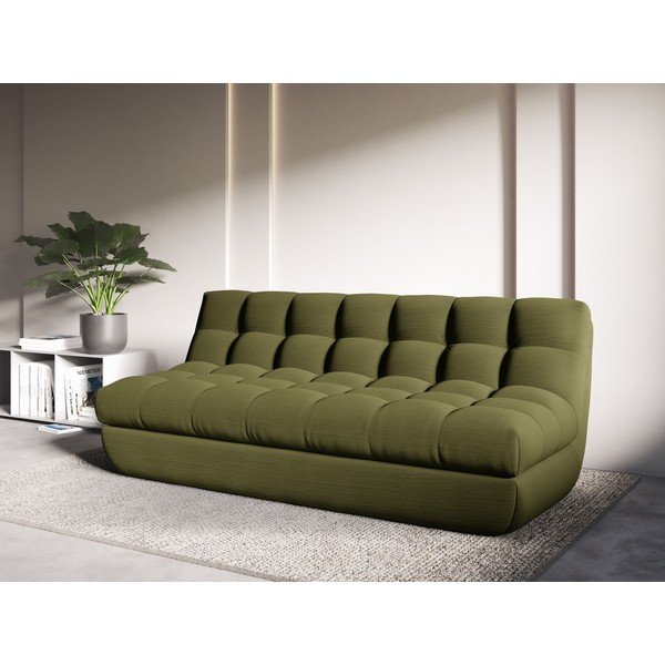 Zöld kanapé 200 cm Tina – Micadoni Home-image-1