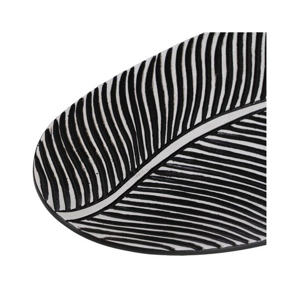 Poligyanta dekoratív tálca 16x37 cm B&W – Ixia-image-3