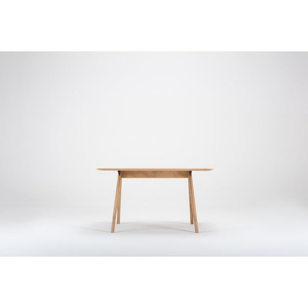 Ava tölgyfa étkezőasztal, 140 x 90 cm - Gazzda-image-3