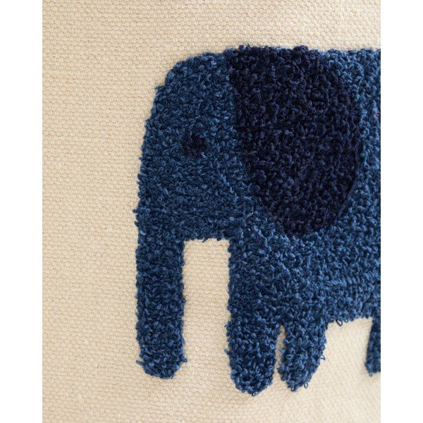 Elefántcsont színű textil játéktároló kosár ø 45x30 cm Tandani – Kave Home-image-4