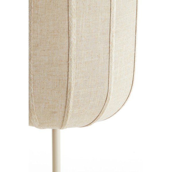 Krémszínű állólámpa textil búrával (magasság 165 cm) Solune – Light & Living-image-3