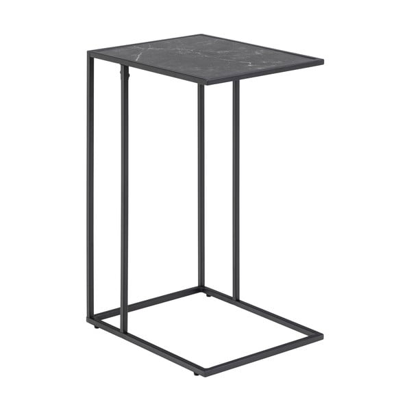 Tárolóasztal márvány dekoros asztallappal 43x35 cm Infinity – Actona