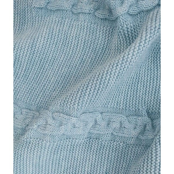 Kék ágytakaró 200x220 cm Trenza – Oyo Concept-image-1