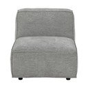 Fairfield világosszürke középső kanapé modul - Bonami Selection