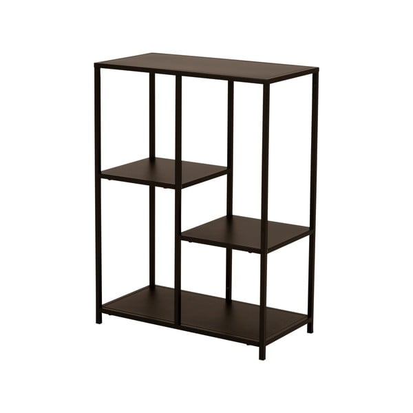 Lite fekete fém polc, magasság 81 cm - Canett-image-2