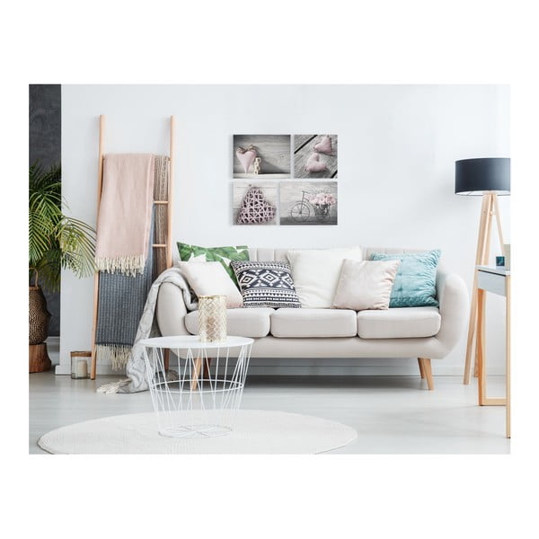 Shabby többrészes fali kép, 67 x 74 cm - Styler-image-2