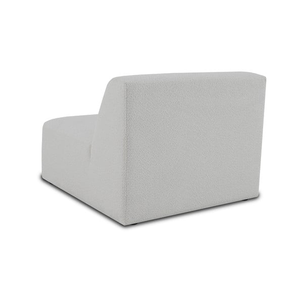 Fehér buklé kanapé modul (középső rész) Roxy – Scandic-image-3