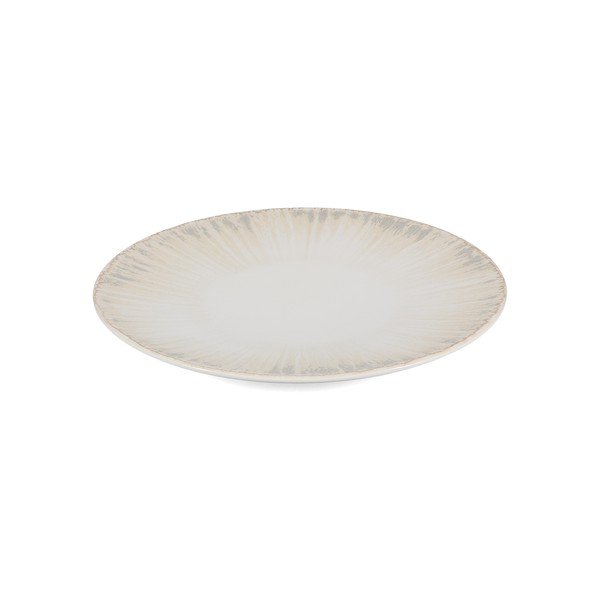 Világosszürke szervírozó porcelán tányér ø 32 cm Nuance – BonBistro-image-3