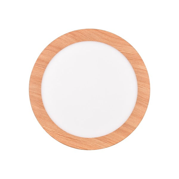 Natúr színű LED mennyezeti lámpa ø 26 cm Camillus – Reality-image-2