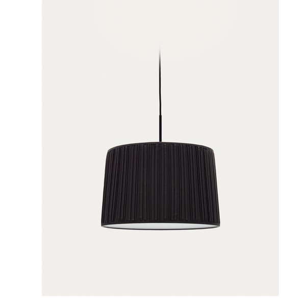 Fekete lámpabúra ø 40 cm Guash – Kave Home-image-2