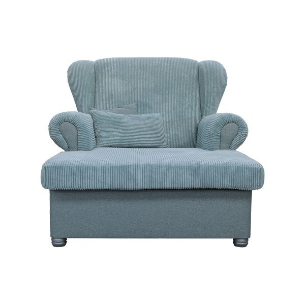 Szürkéskék kordbársony heverő Lord – Ropez-image-1